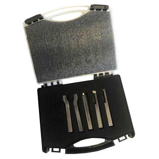 5Pce 8 x 8 x 80mm High Speed Metal Lathe Tool Bit Set 130028 by Soba