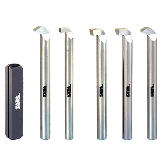 6Pce 6mm 1/4" x 140mm Shank HSS Boring, Facing & Internal Threading Tool Set 132710 by Soba