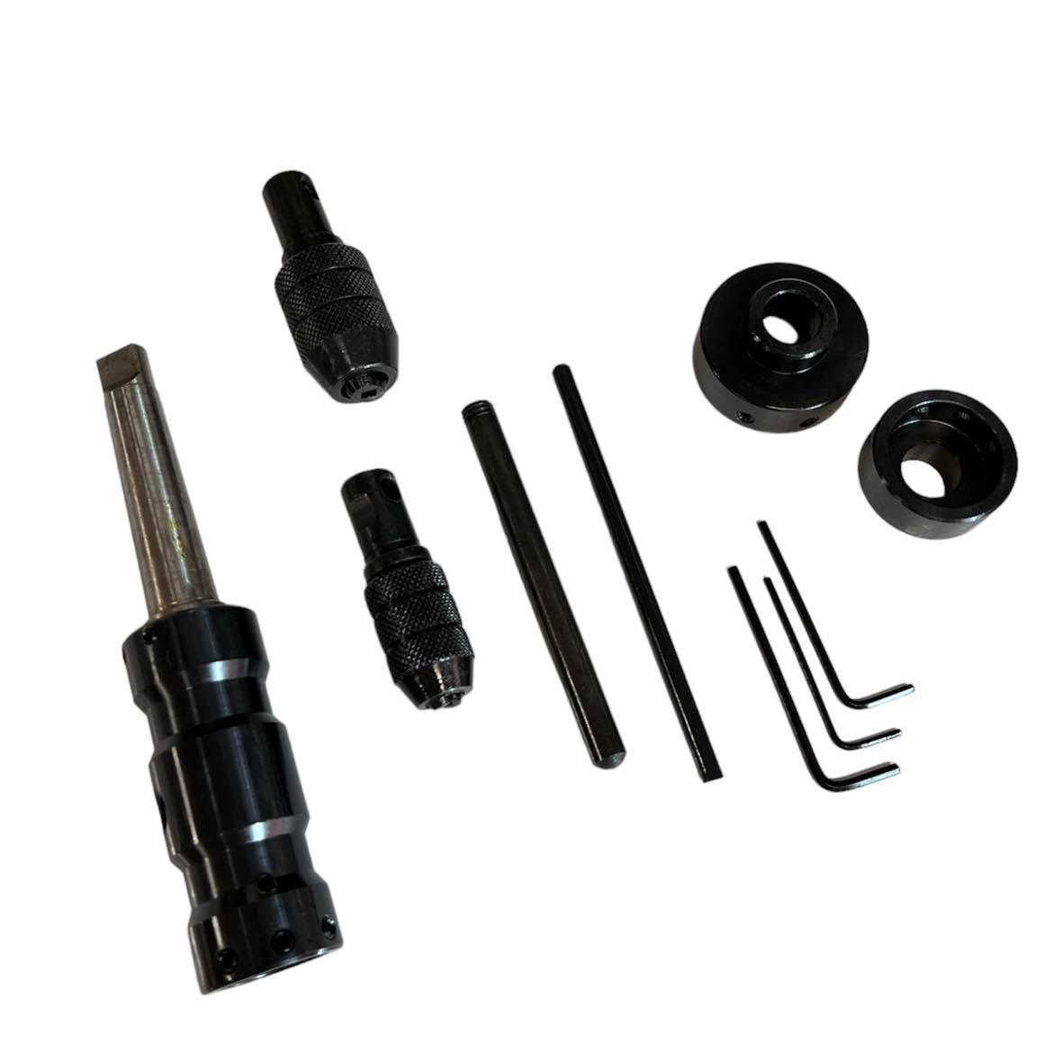 8Pce Tail Stock Die Holder M2 & Tap Holder Set 140491 by Soba