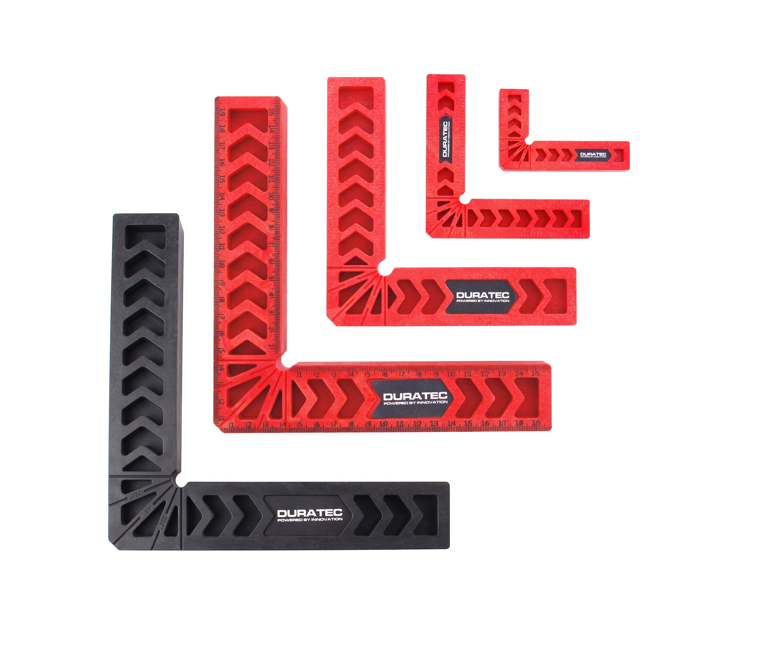 Duratec 4Pce Set of Mini Clamping Squares 867 by Duratec