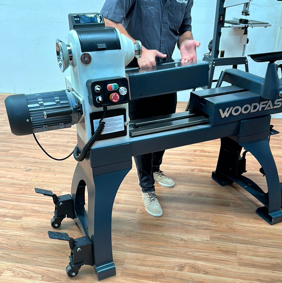 Woodfast 762mm (30") Swing x 1060mm (40") Between Centres Super Heavy Duty Wood Lathe 3HP WL3040A *Sold Out Again Due to High Demand | Restocking Soon - Expected Q1, 2026 - Pre-Order Recommended*