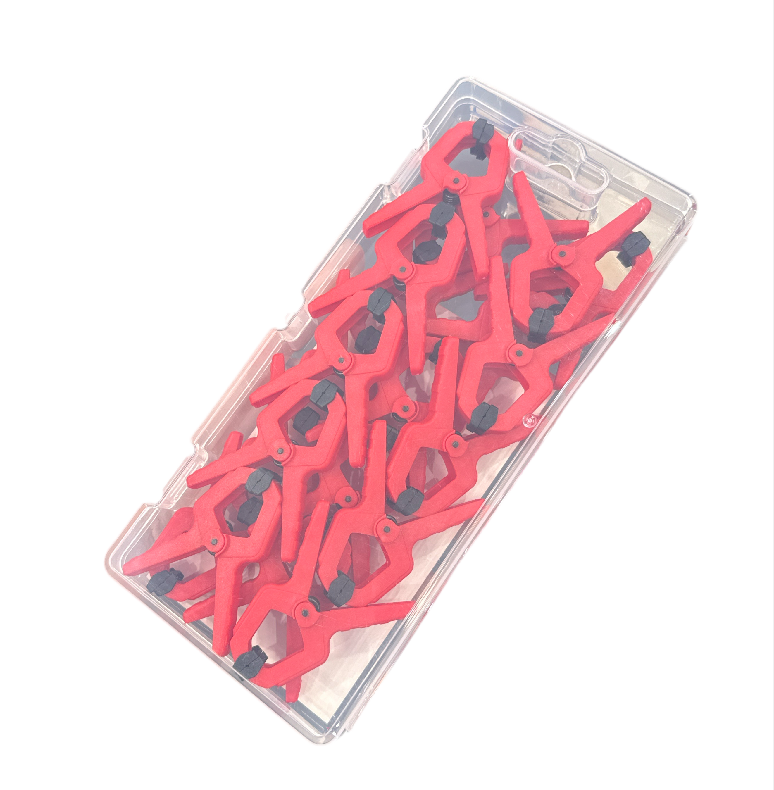 Duratec Micro 20Pce Set of 25mm (1") x 50mm (2") 825 Spring Clamps DT82510000