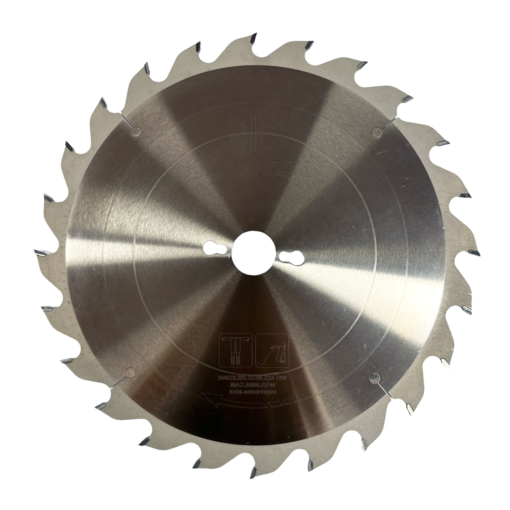 300mm x 30mm x 24T Tungsten Carbide Tipped ATB Circular Saw Blade suit Ripping by ToughCut