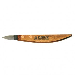 Carving Knife Bent, PROFI, 40 x 12mm - 822540 by Narex