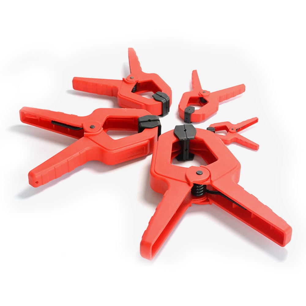 Duratec Micro 20Pce Set of 25mm (1") x 50mm (2") 825 Spring Clamps DT82501020