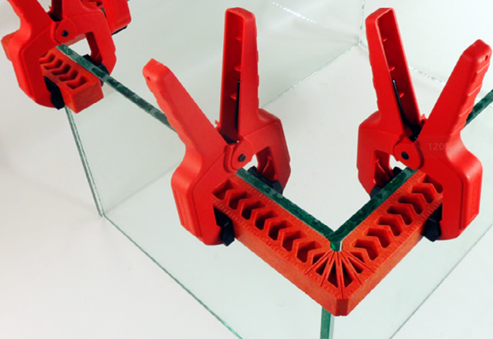 Duratec 4Pce Set of Mini Clamping Squares 867 by Duratec