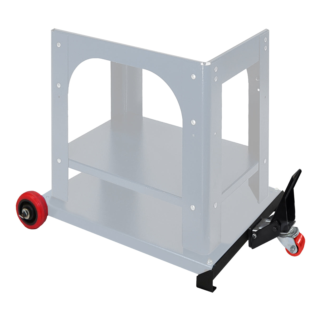 Woodfast Mobility Wheel Kit with Foot Brake BS350D-MWK suit BS350D Bandsaw