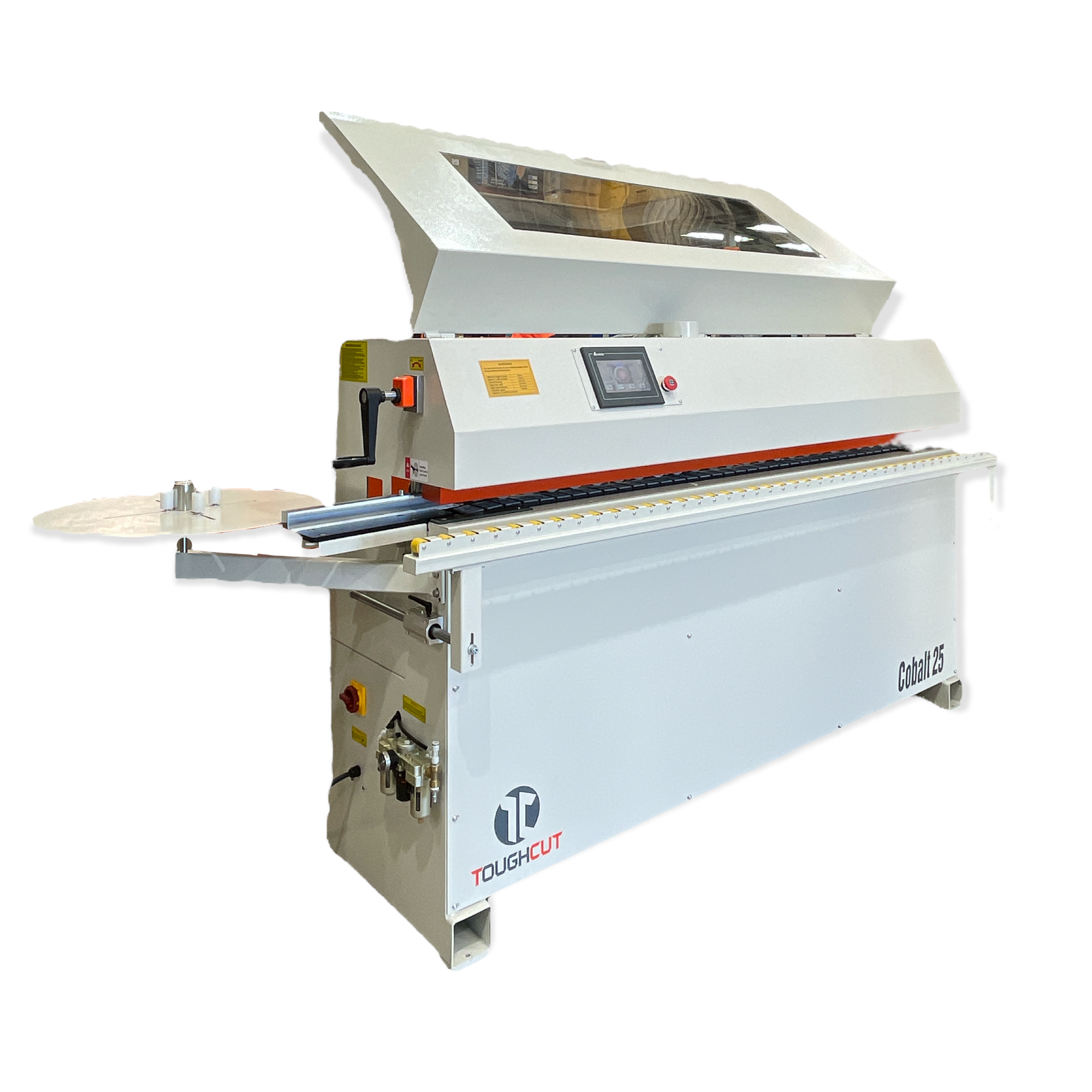 Semi Automatic Hot Melt Edge Bander 240V Cobalt 25 by Toughcut