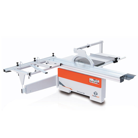 300mm (12") 3PH 5.5HP 2.6m Sliding Table Automatic Rise / Fall & Tilt Panel Saw Diamond 300 by Toughcut