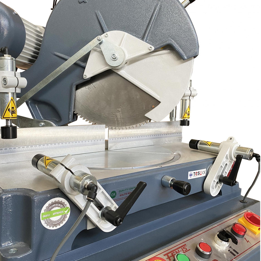 400mm Pneumatic Aluminium, PVC & Wood Profile Cutting Mitre Saw Machine 415V FN 400P by Fen-Is
