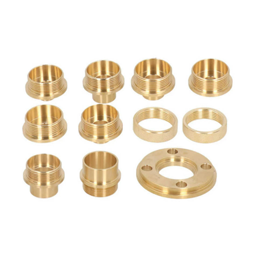 Oltre Solid Brass Template Guide Kit with Adaptor - 11 Piece Set