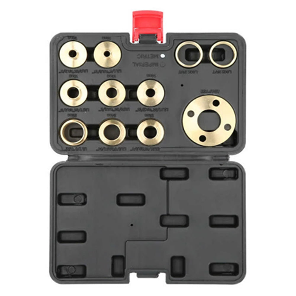 Oltre Solid Brass Template Guide Kit with Adaptor - 11 Piece Set