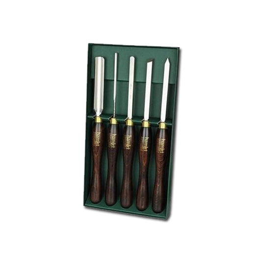 5Pce Turning Tools Boxed Set HCT166 by Hamlet