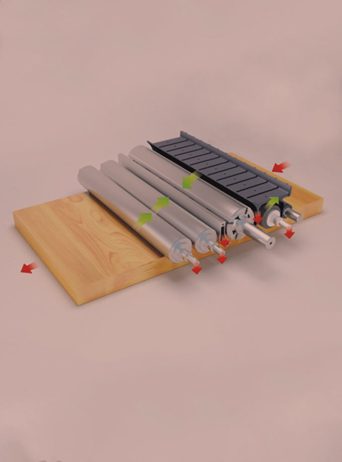 ToughCut 530mm (21") Industrial Thicknesser Ilmenite 530H