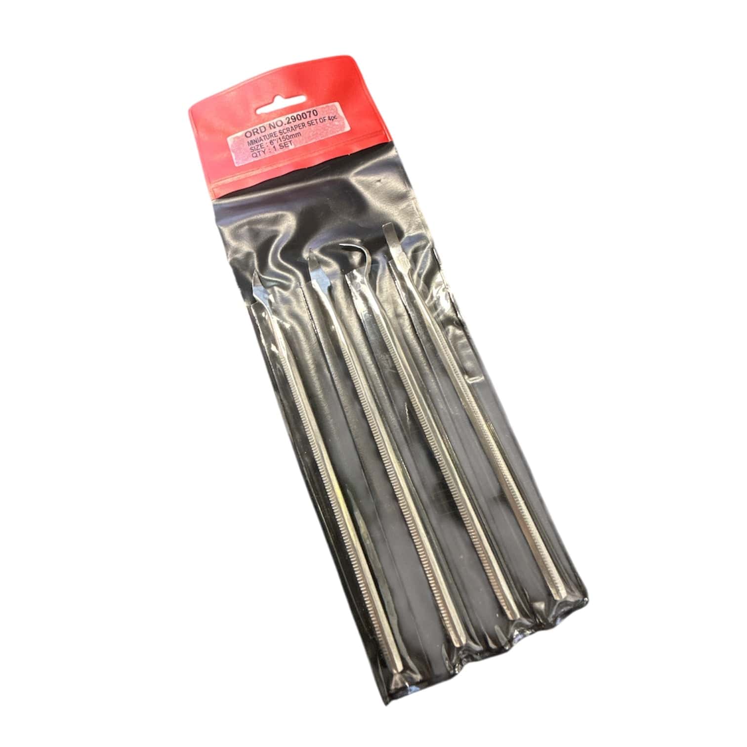 Soba Miniature Scraper Set 150mm (6") 290070 | 4Pce