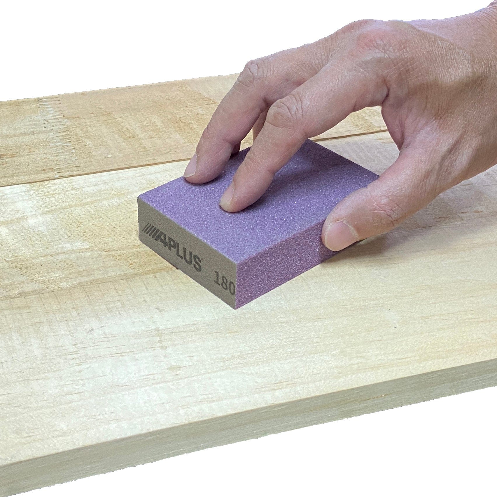 APlus Foam Sanding / Abrasive Sponge 100mm x 70mm x 25mm