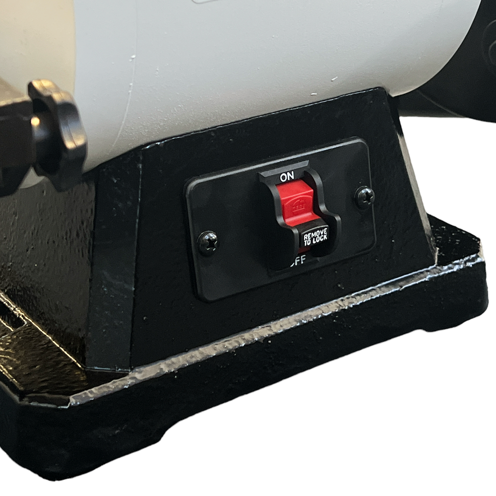 200mm (8″) 1HP Low Speed Bench Grinder OT-BG-200 by Oltre