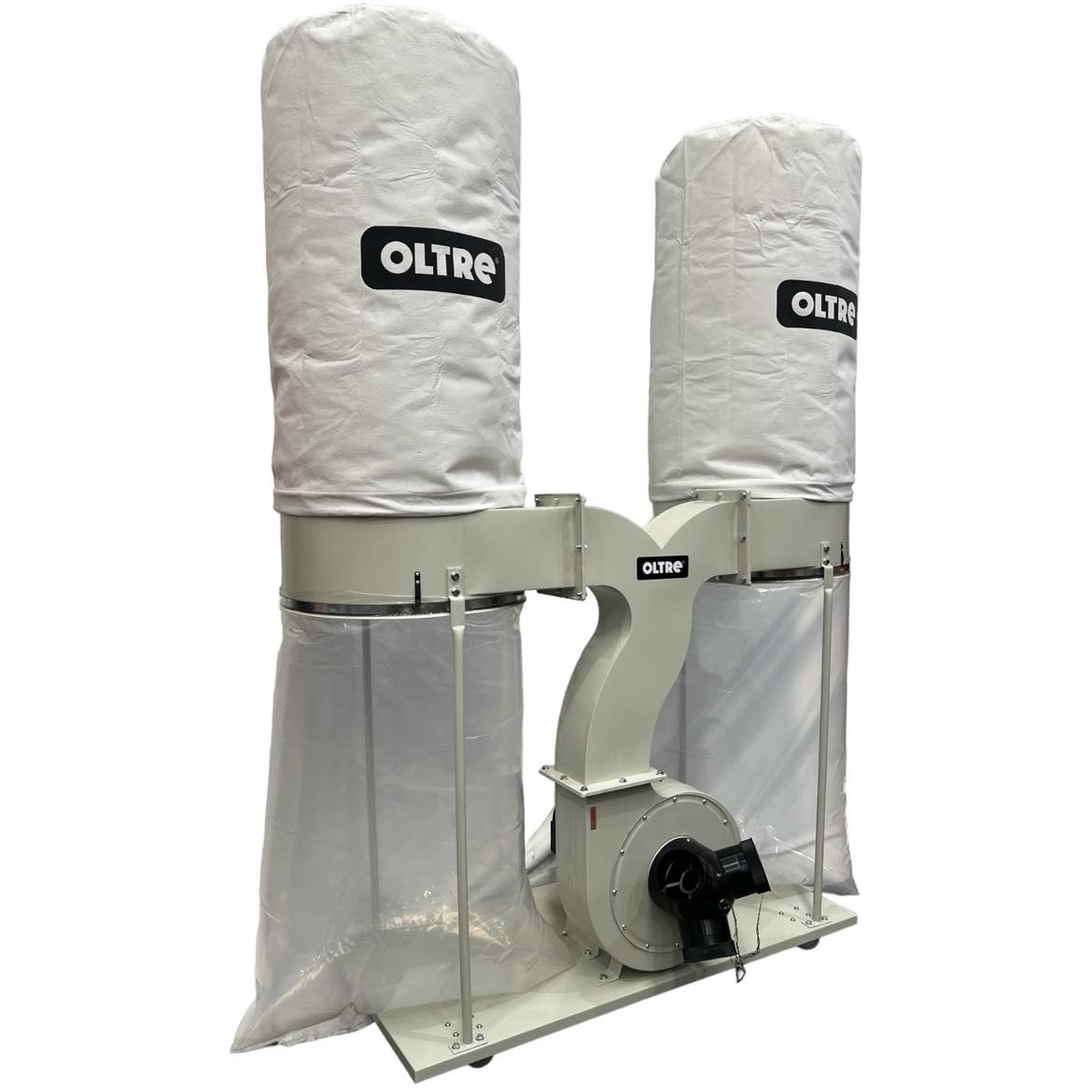 Dust Collector 415V 5HP 2 x Filter Element (2 Needlefelt Top Bags & 2 Plastic Bottom Bags) OT-DC-3800-415 by Oltre