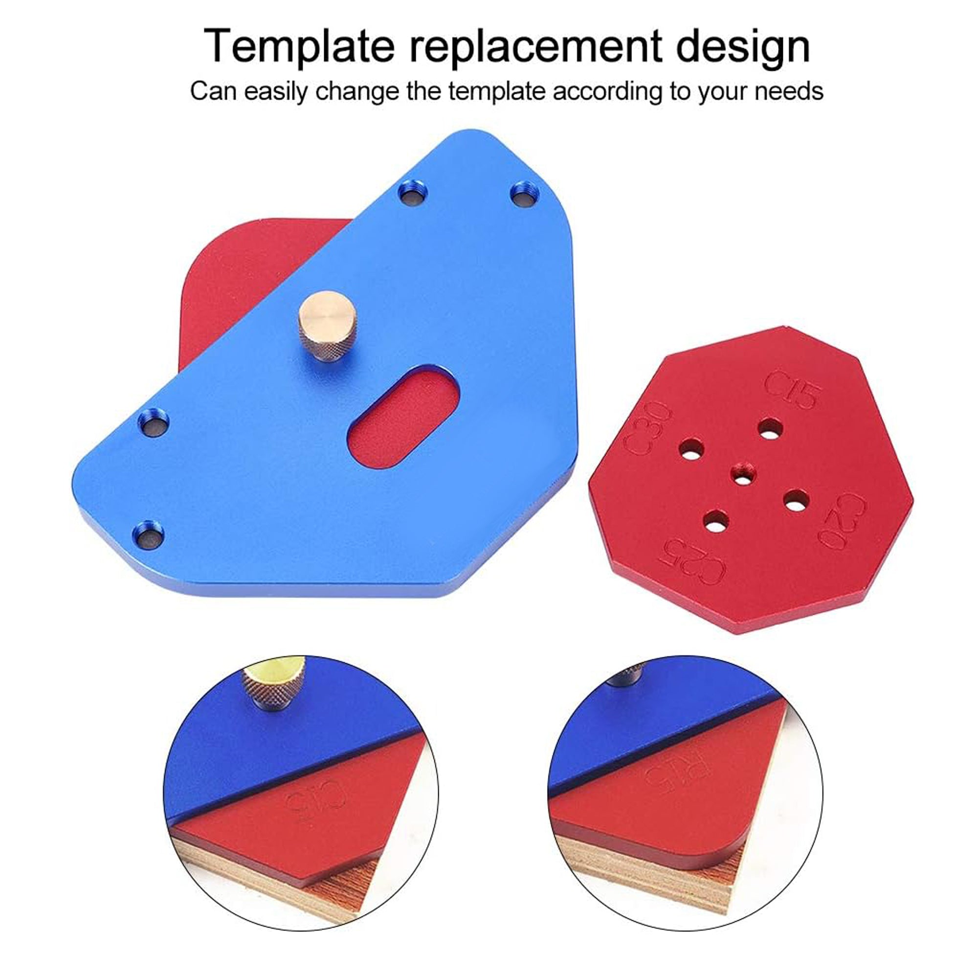 Oltre Aluminium Woodworking Arc Positioning Template OT-HT-AT-A