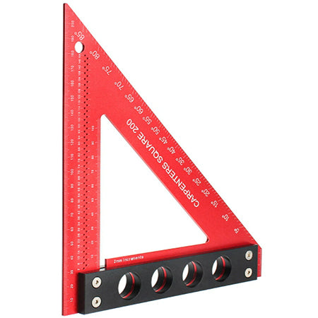 Oltre Aluminium Carpenter Triangle Square 200mm OT-HT-CS-AM