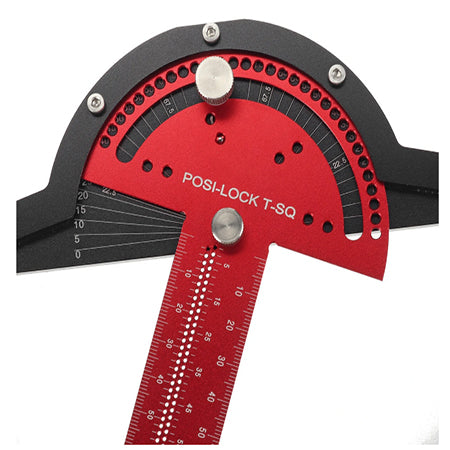 Oltre Aluminium T Square with Protractor 300mm OT-HT-TS-AM