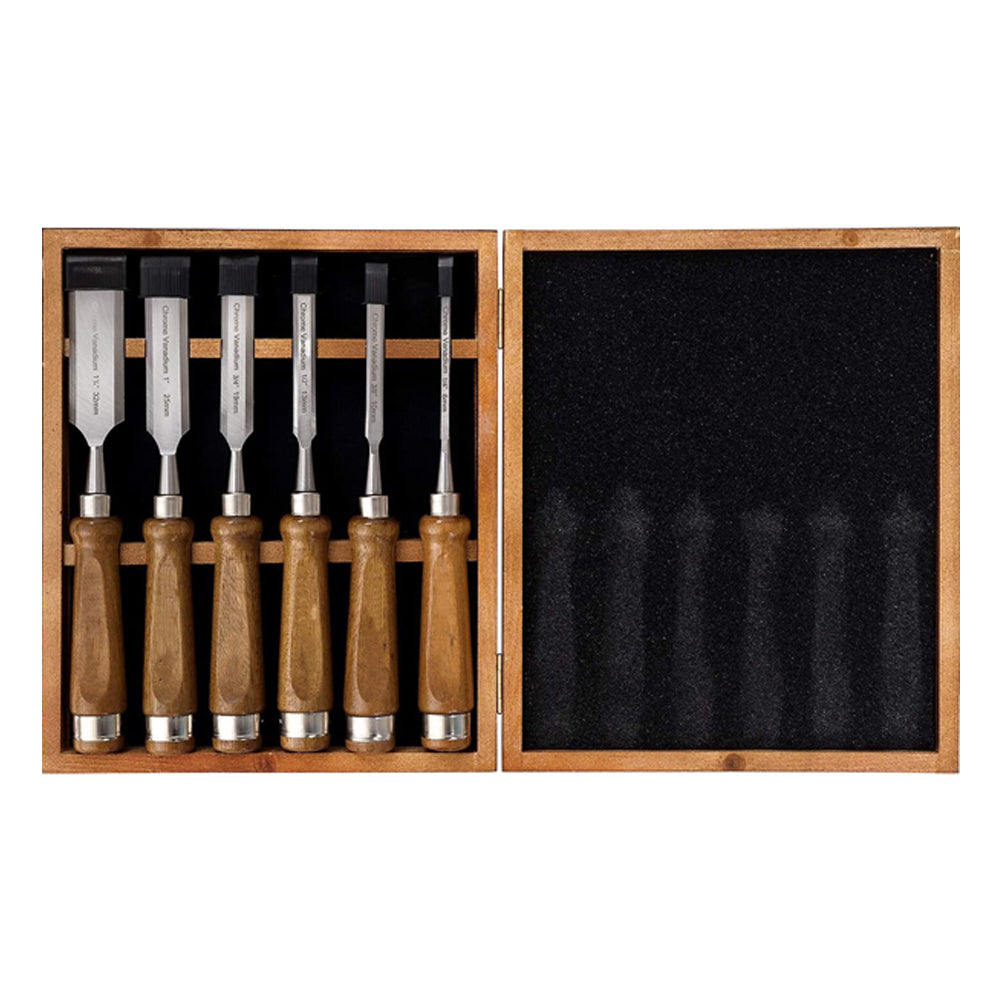 6Pce Woodworking Chisel Set OT-WWCS-6 by Oltre