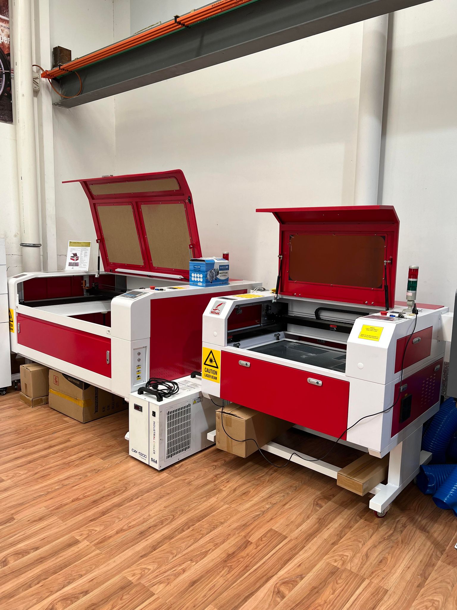 1300mm x 900mm 130W CNC CO2 Laser Machine RSX1301390 by Redsail