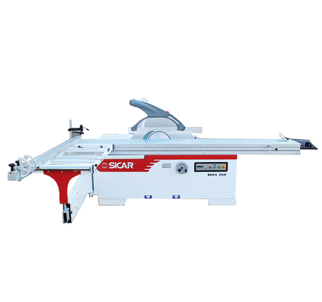 350mm (14") 3.8m 7.5HP Sliding Italian Design Panel Saw 415V Sicar SEGA 350