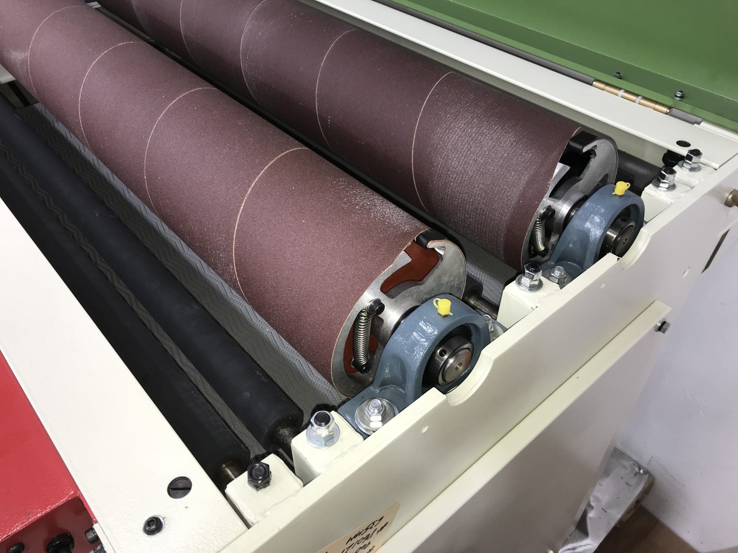940mm 37″ 7.5HP 3PH Wide Belt Double Drum Sander SL3724VS by Oltre