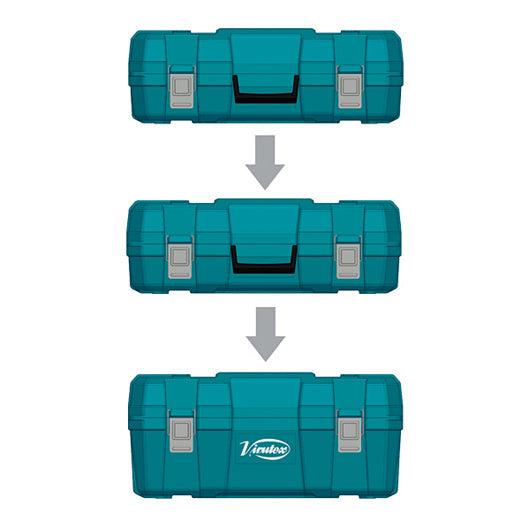 Stackable Transport / Carry Case M2 1094579 by Virutex