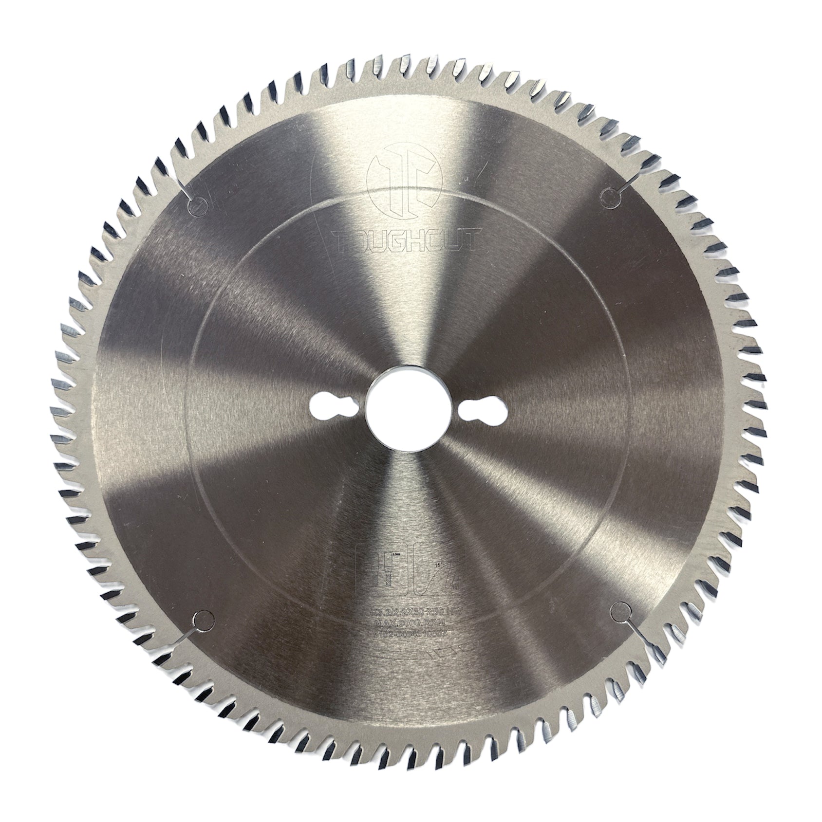 250mm x 30mm x 80T Tungsten Carbide Tipped Triple Chip Circular Saw Blade TC.250.80.30V6 by ToughCut