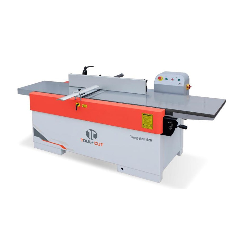 TouggCut 520mm (21") Planer (Jointer) with Spiral Head Cutter Block Tungsten 520