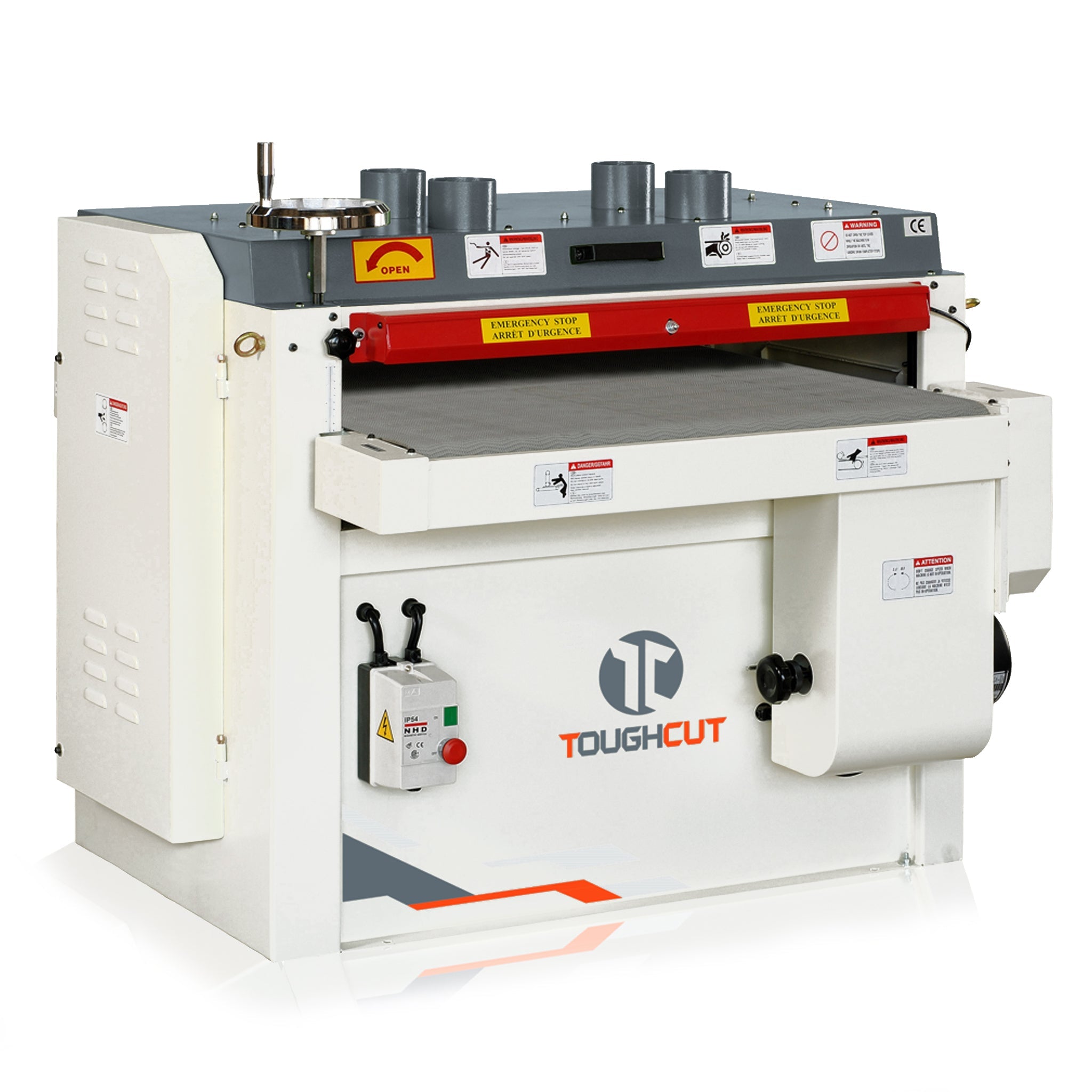 635mm (25") Double Drum Sander 5HP 415V by Toughcut *Restocking Soon - Expected May 2024*
