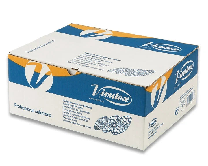 Virutex FSC-Certified Beechwood Joining Biscuits – No. 0, 10, 20 & 6