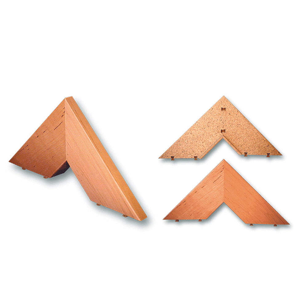 W2 (8mm x 10mm) x 14mm Brown Hoffmann Style Dovetail Keys W9202500 (1000Pce) by Deltaaks Pimo Fen-Is