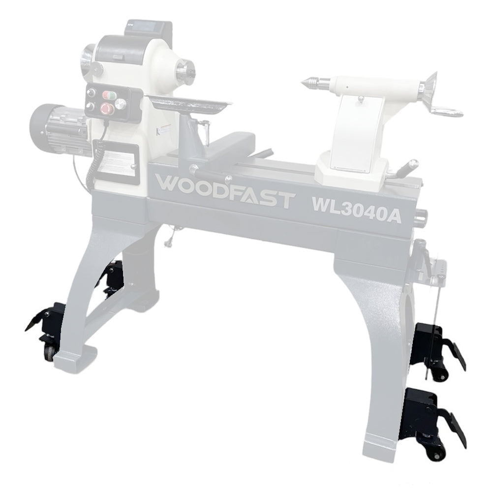 Woodfast 4Pce Mobility Wheel Kit suit WL3040 Series Lathe