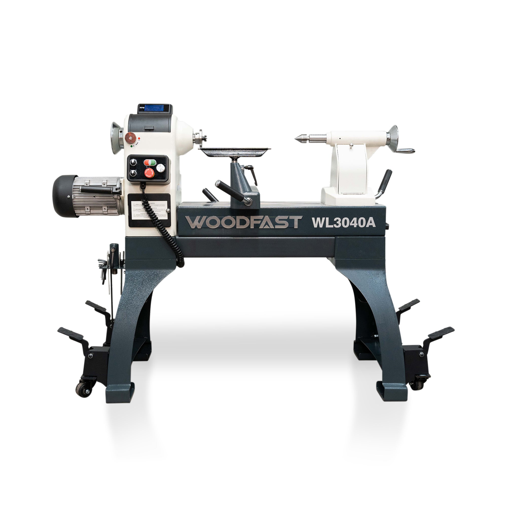 WL3040A Hero Front Elevation. Please note product images are shown with optional Mobility Kit, not included as standard.