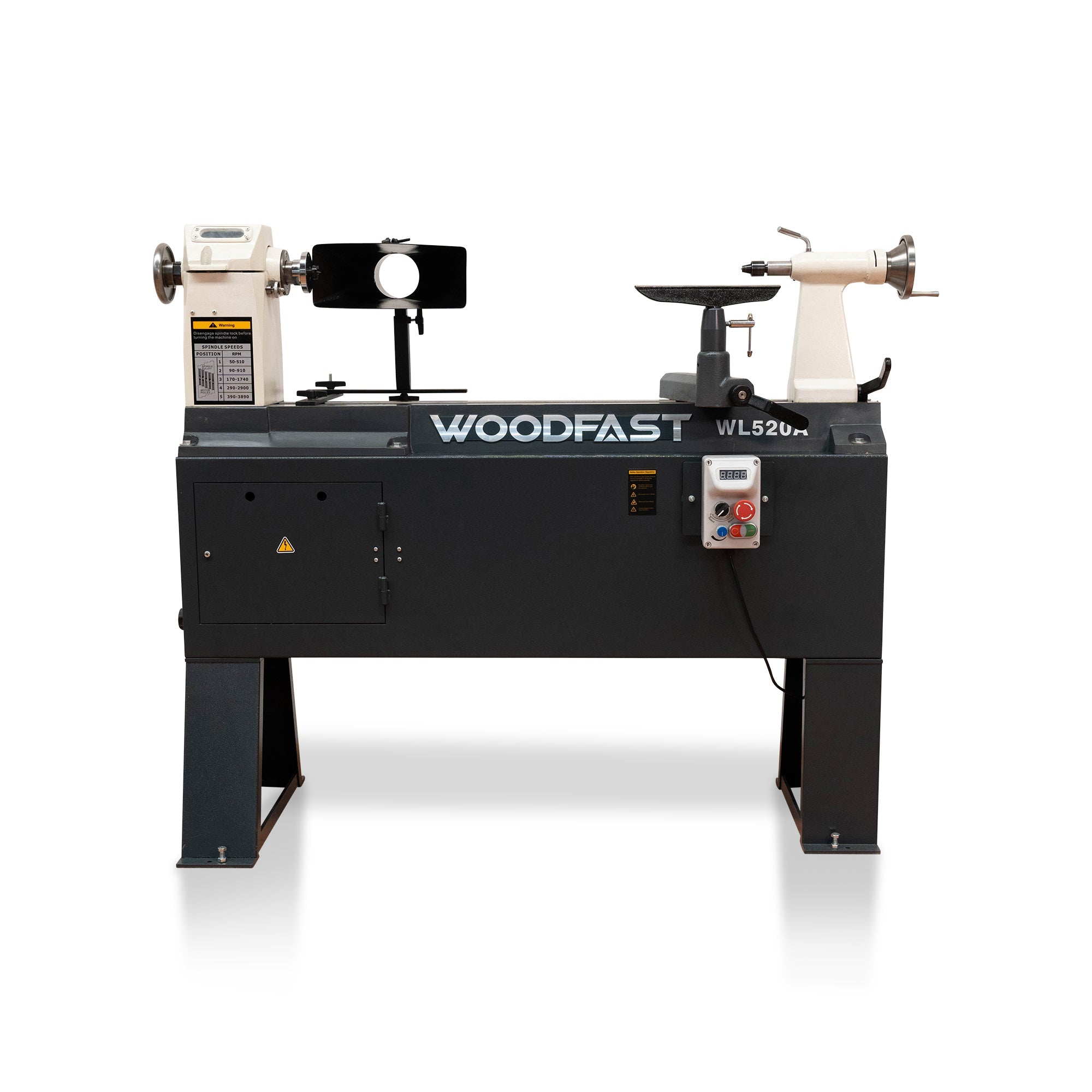 Woodfast 510mm (20") Swing x 915mm (36") Between Centres Heavy Duty Wood Lathe WL520A