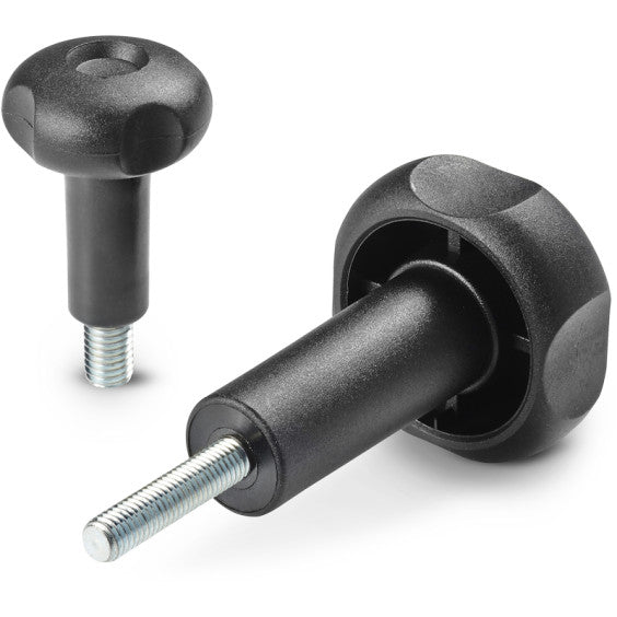 4-Lobe Handwheel With Elongated Hub And Threaded Stud (G735) by Boteco