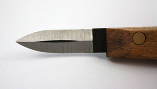 Carving Knife Bent, PROFI, 40 x 12mm - 822540 by Narex