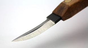 Carving Knife Bent, PROFI, 40 x 12mm - 822540 by Narex