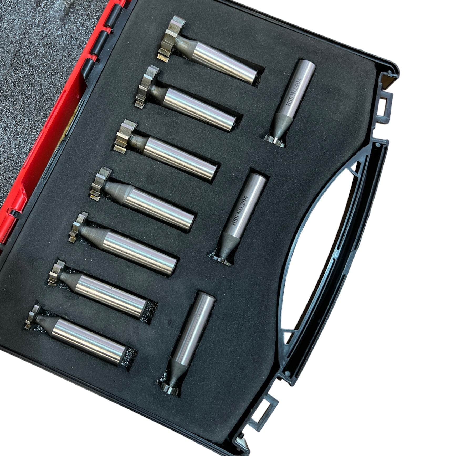 HSS Wood Ruff Seat Cutter Milling Set 10Pce 138010 by Soba