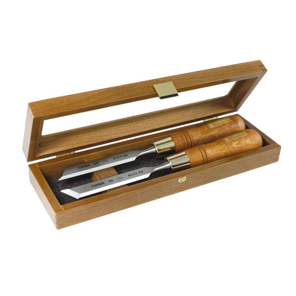 Set Of Skew Chisels 2pce WOOD LINE PLUS by Narex