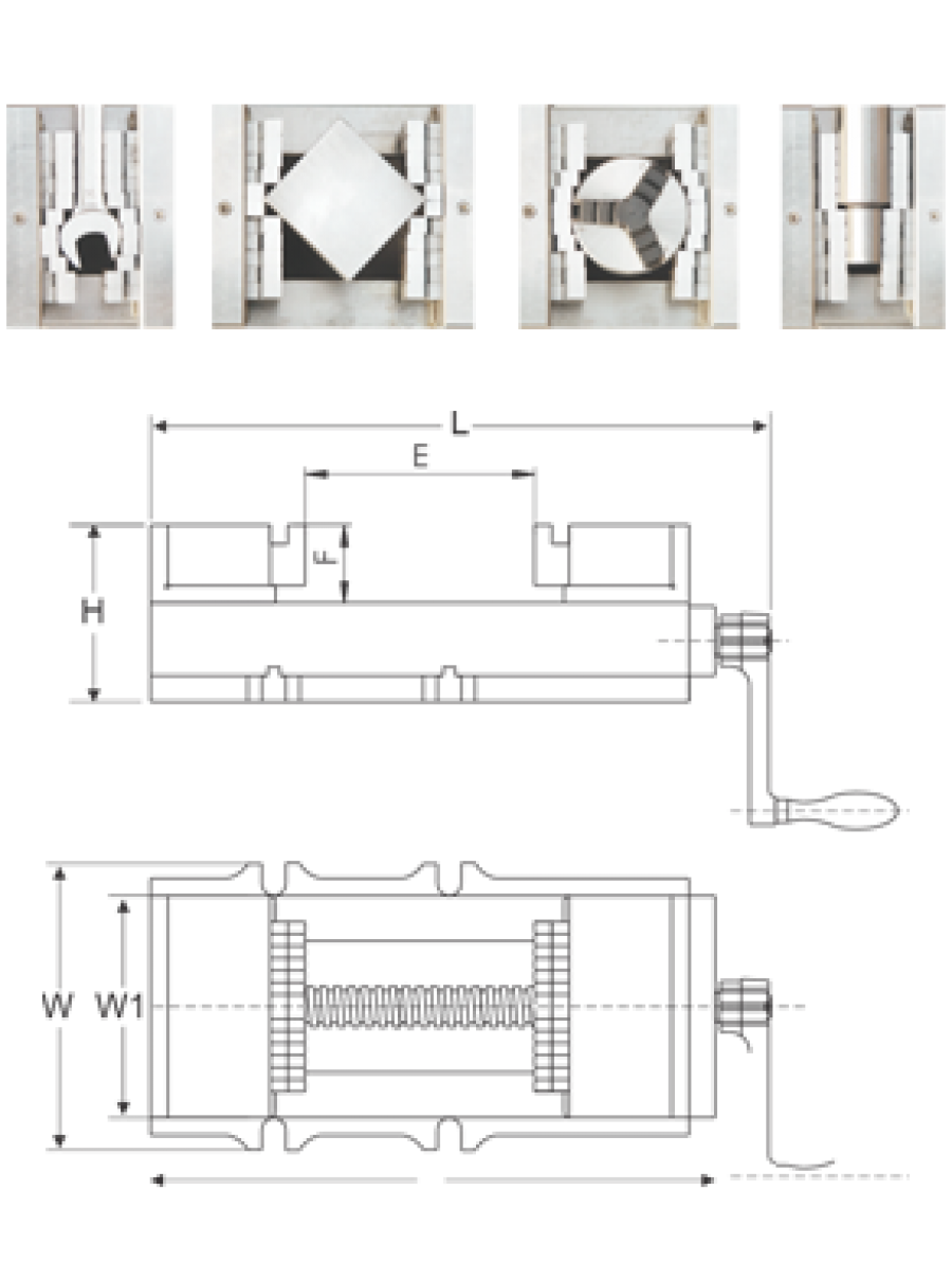 Magic Machinery Vice 75mm (3") 110035 by Soba