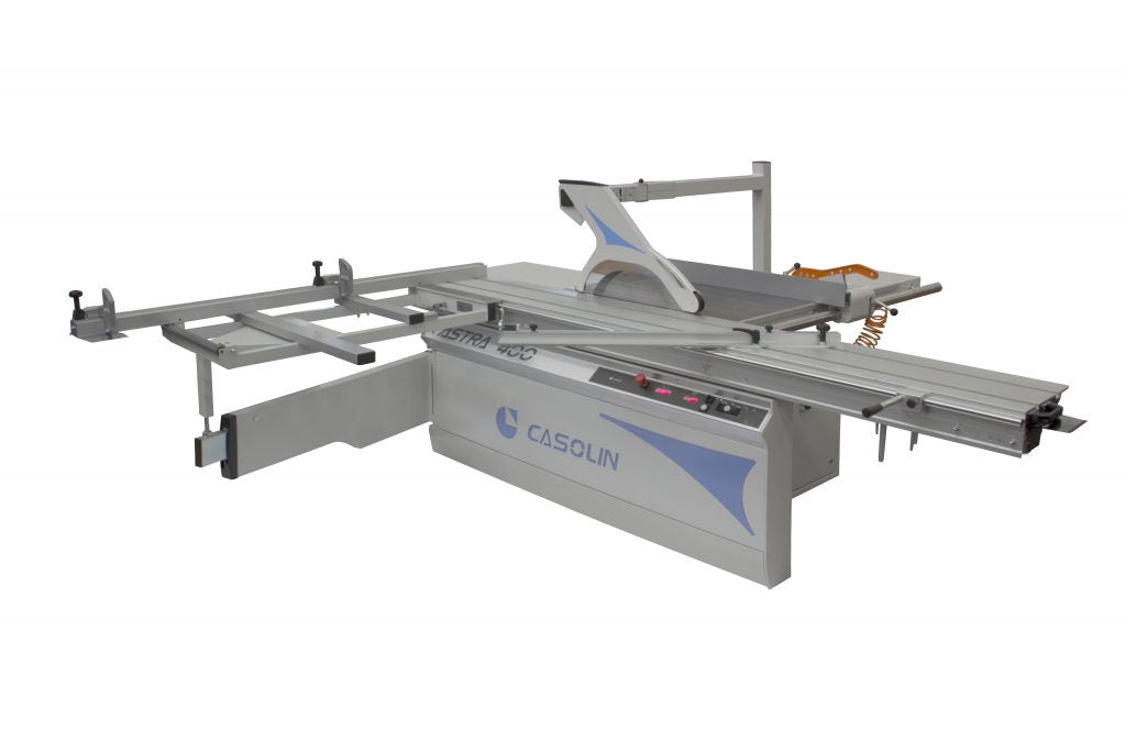 400mm (16") 7.5HP 3.8m Sliding Table Panel Saw with Parallelogram Cross Slide Fence 415V Astra 400 by Casolin