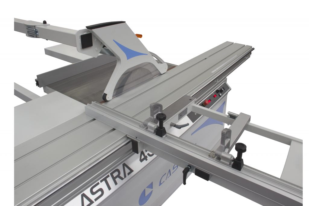 400mm (16") 7.5HP 3.8m Sliding Table Panel Saw with Parallelogram Cross Slide Fence 415V Astra 400 by Casolin