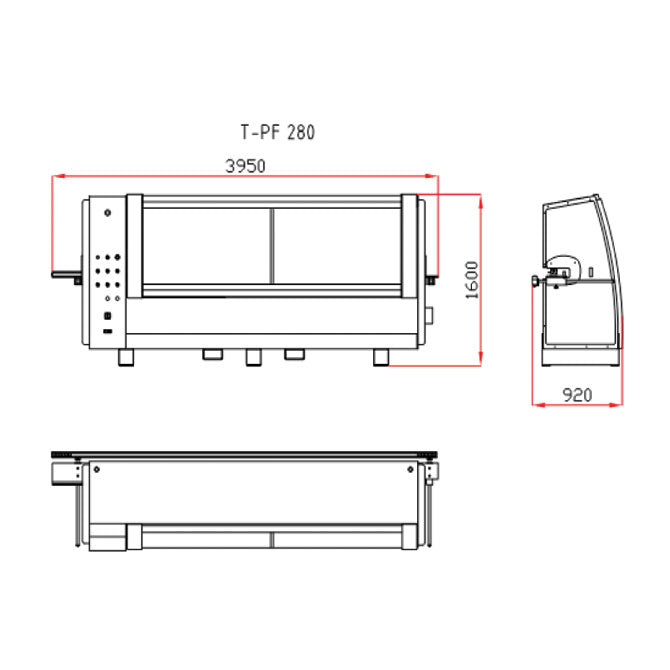 Flow Through Postformer T-PF280 by Turanlar