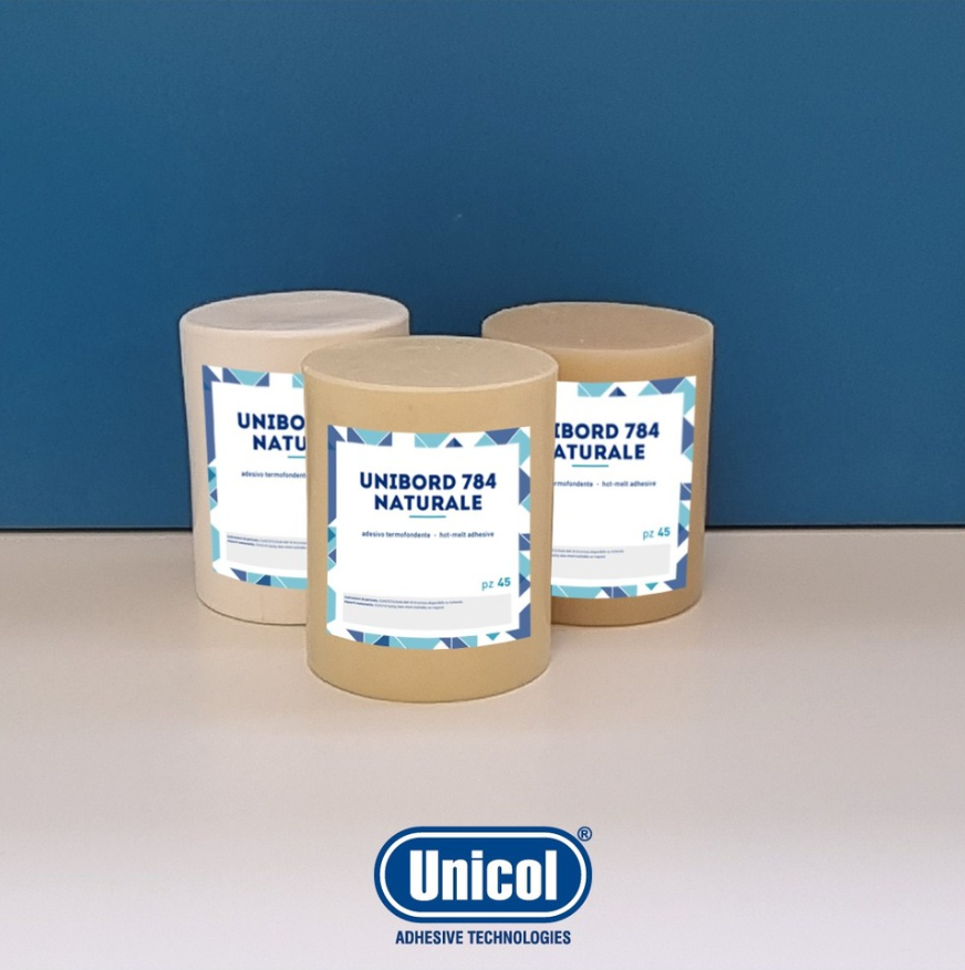 EVA Hot Melt Adhesive Cartridge Slugs (Box of 24) Unibord 784 by Unicol