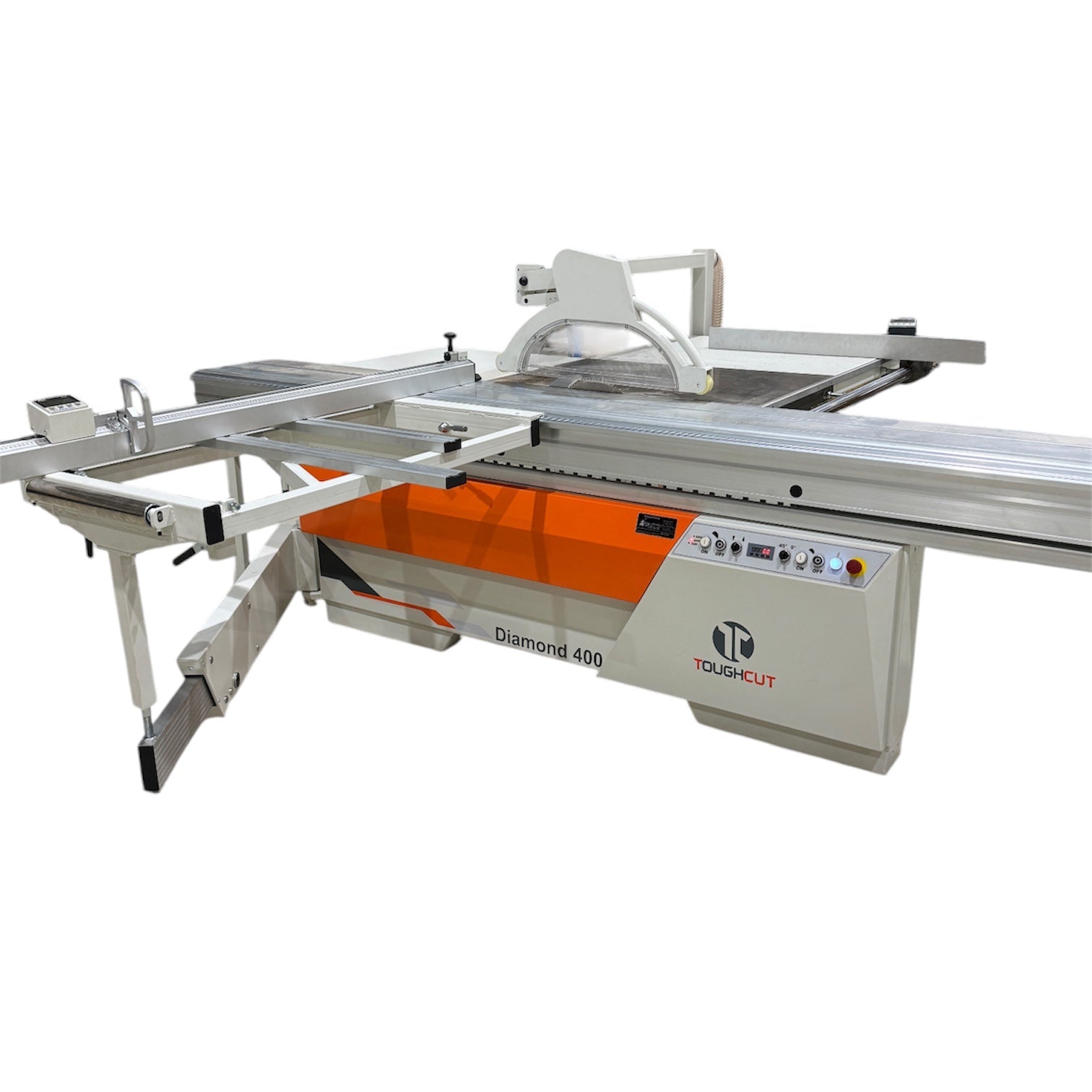 ToughCut 400mm (16") 3PH 7.5HP 3.8m Sliding Table Automatic Rise / Fall & Tilt Panel Saw Diamond 400