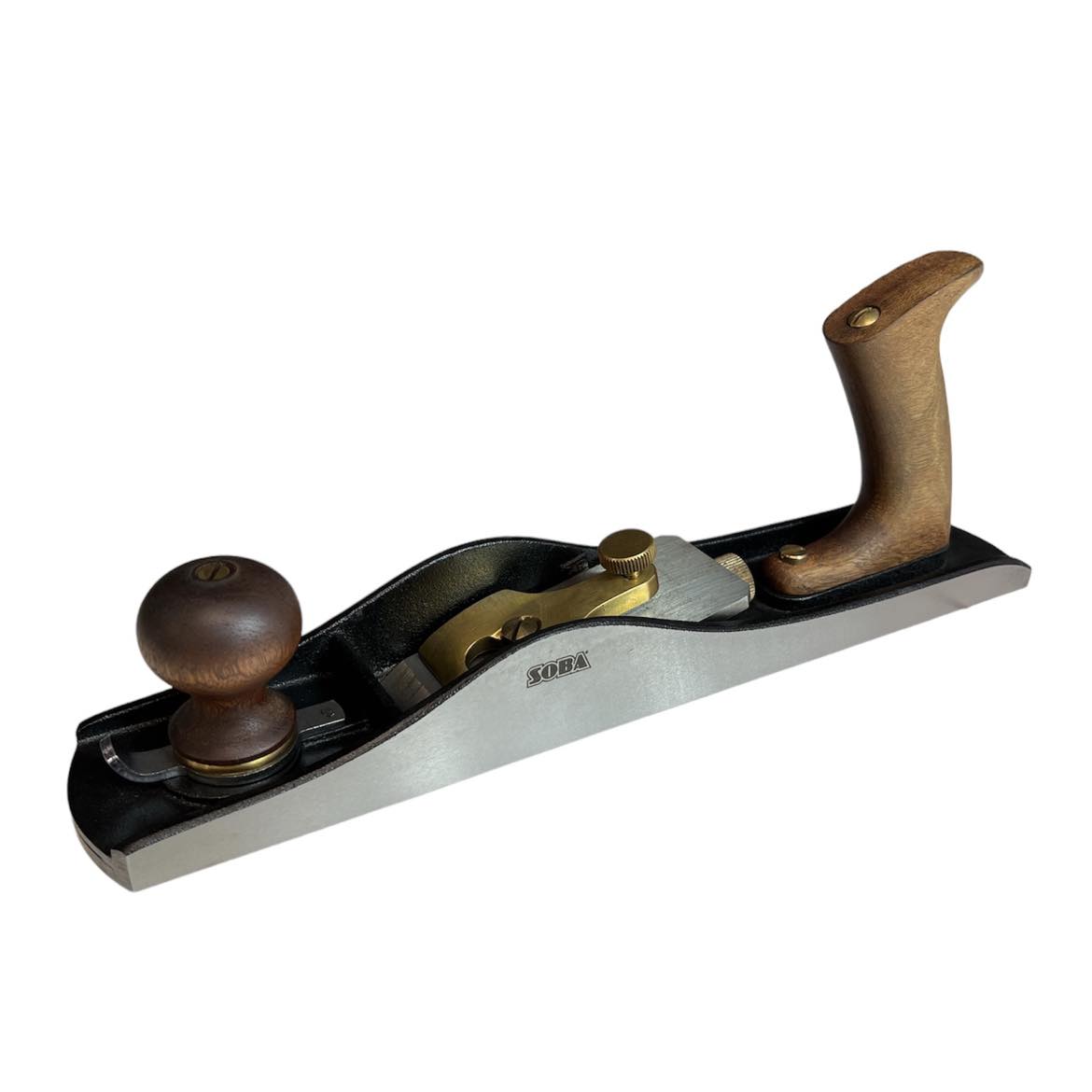 #62 350mm (14") x 50mm (2") Low Angle Jack Plane with Brass Cap 250090 by Soba